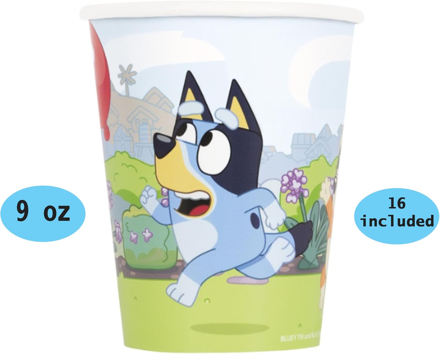 Bluey Party Supplies Pack for 16 Guests