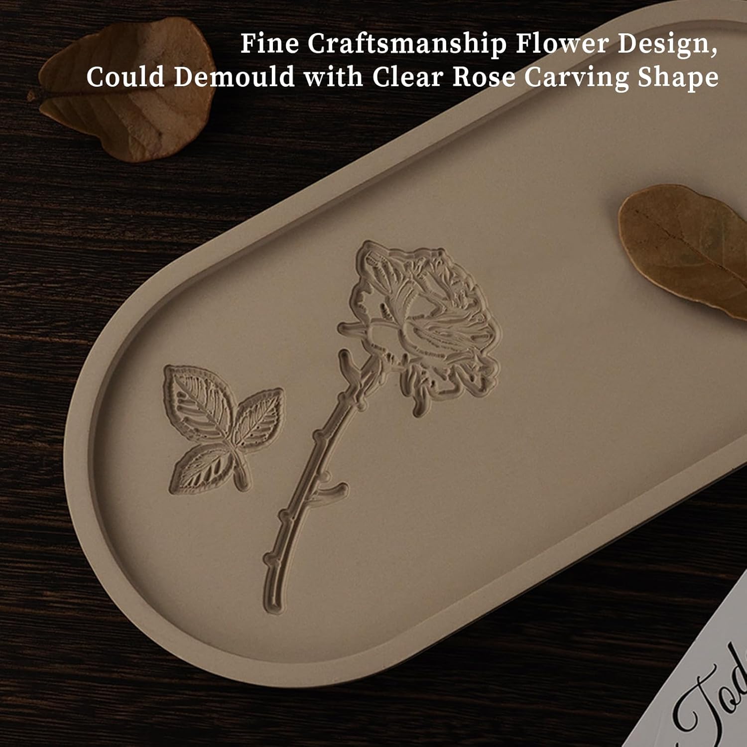 Wehous Oval Resin Casting Molds for DIY Crafts