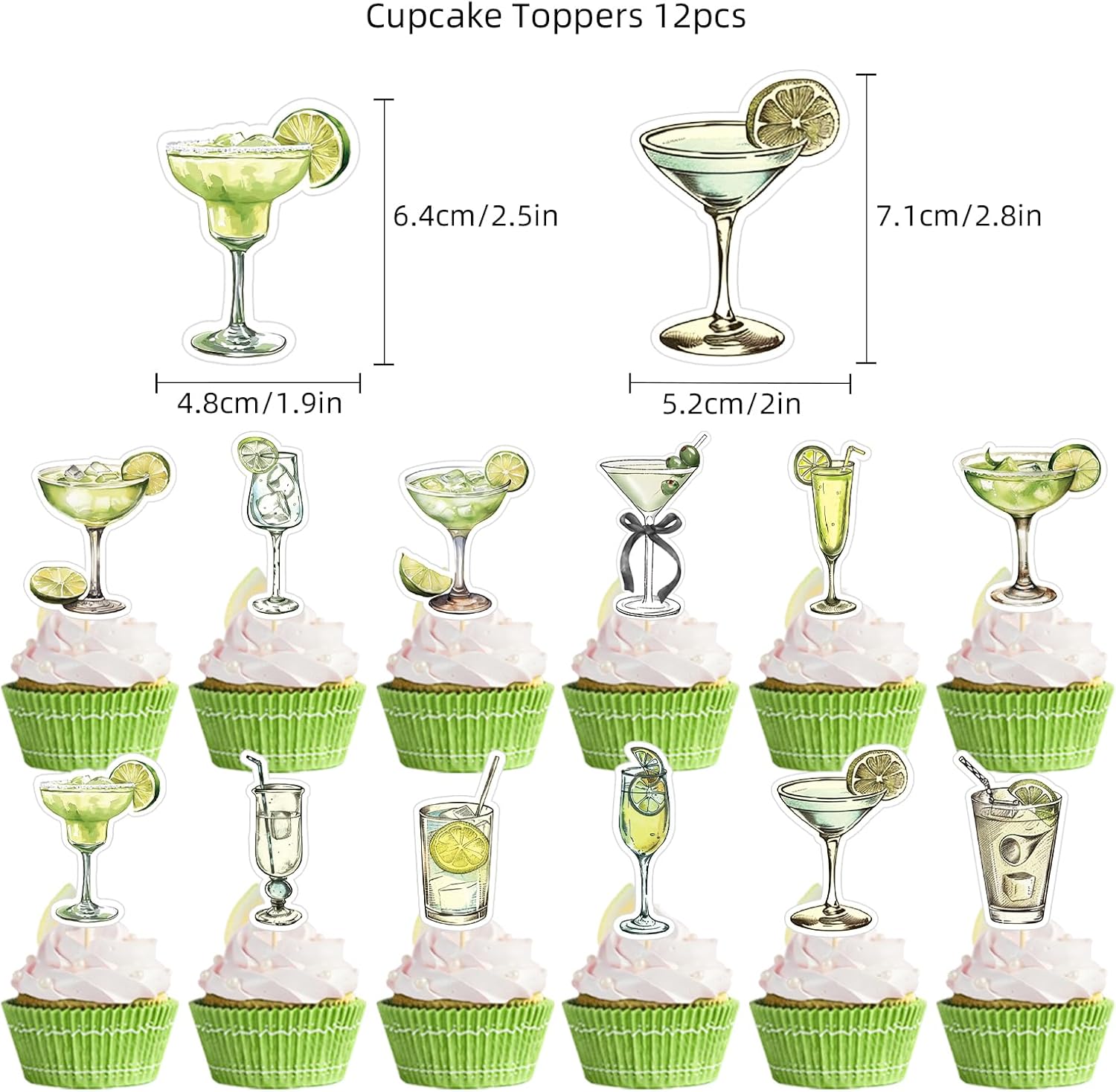 Martini Birthday Party Decorations Pack