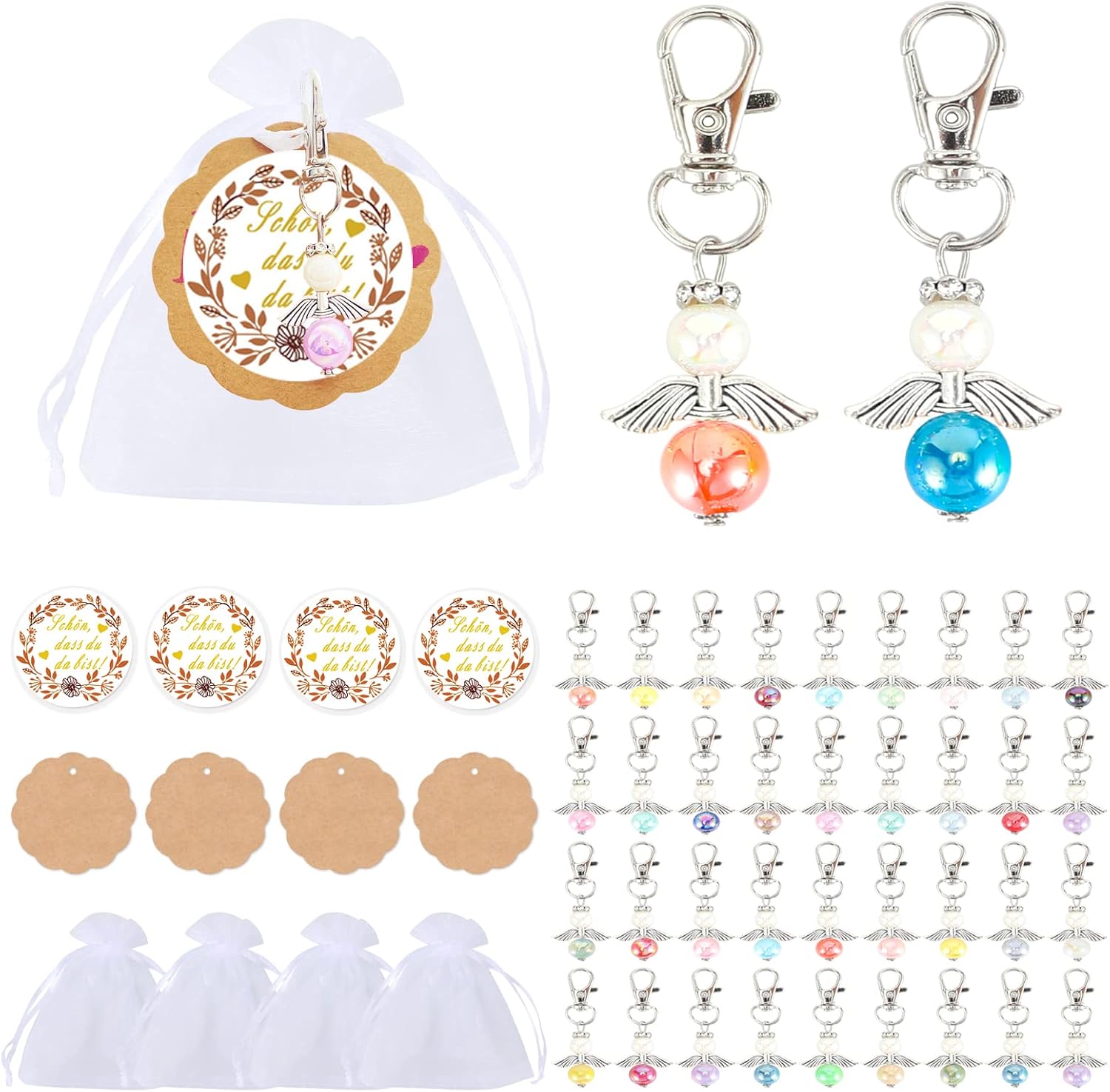 Guardian Angel Pendant Set for Christening and Parties