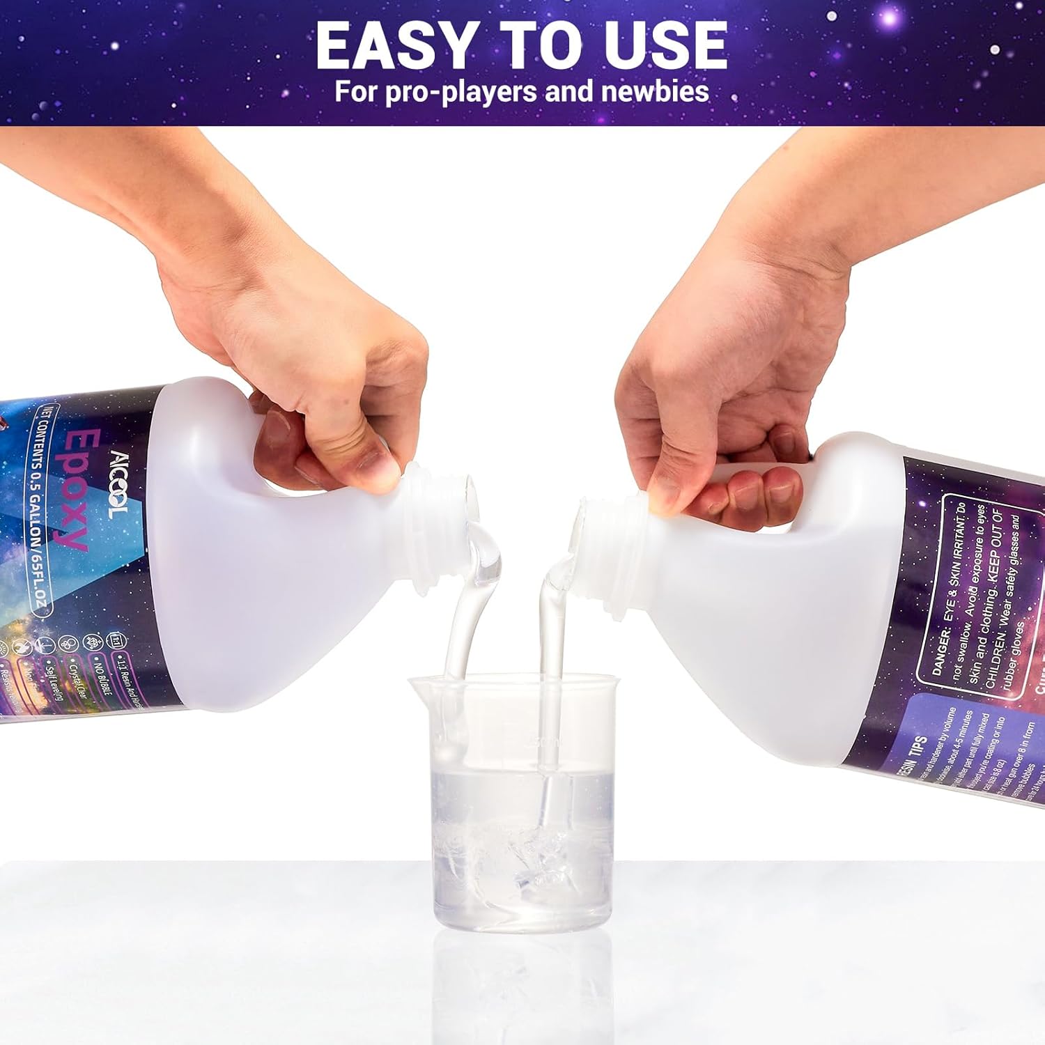 Aicool Epoxy Resin Table Top Kit 1 Gallon