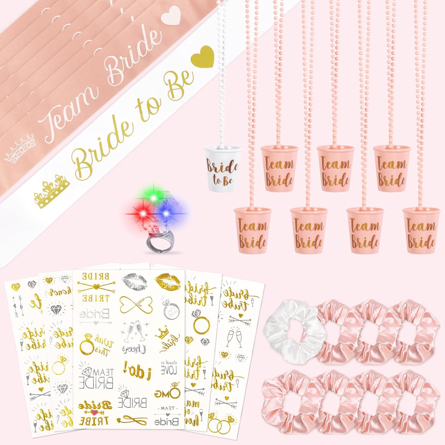 Jollylife 30Pcs Bachelorette Party Favors Decor Set