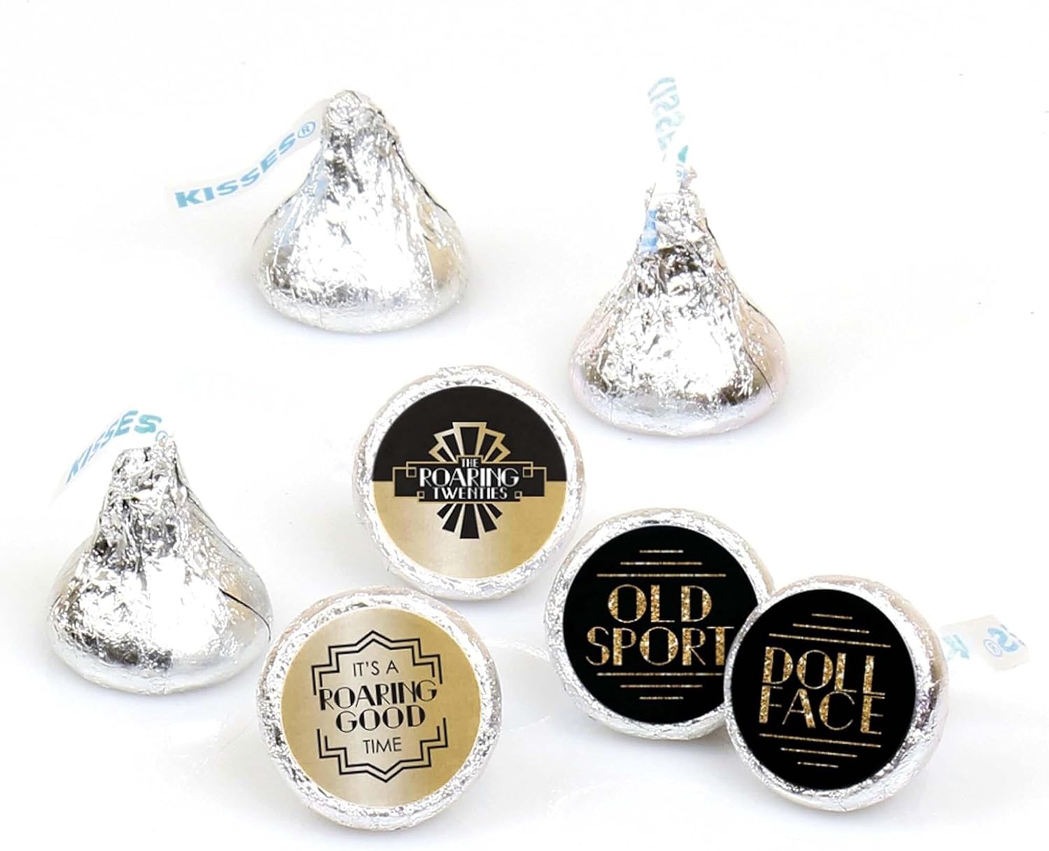 Big Dot of Happiness Roaring 20s Candy Stickers