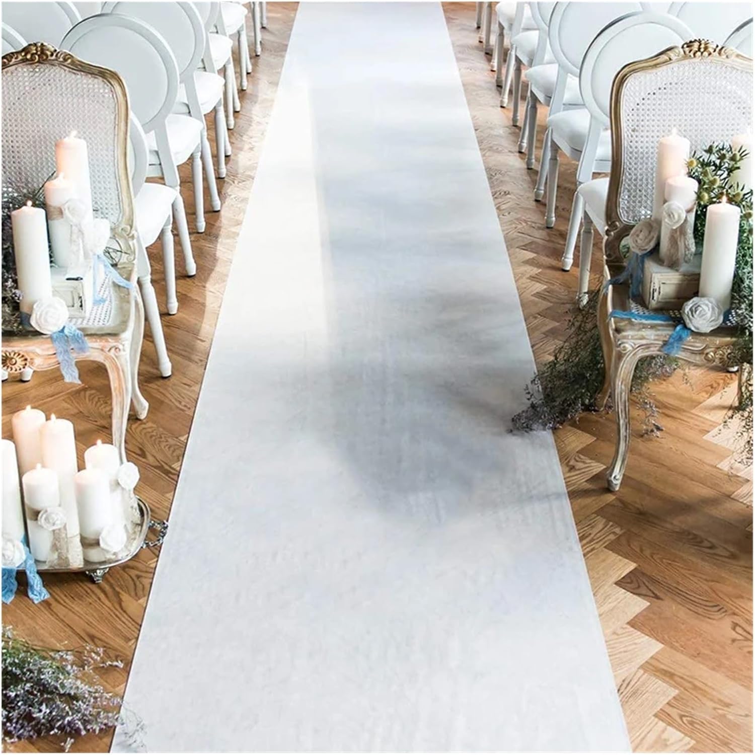White Anti-Slip Carpet for Wedding and Event
