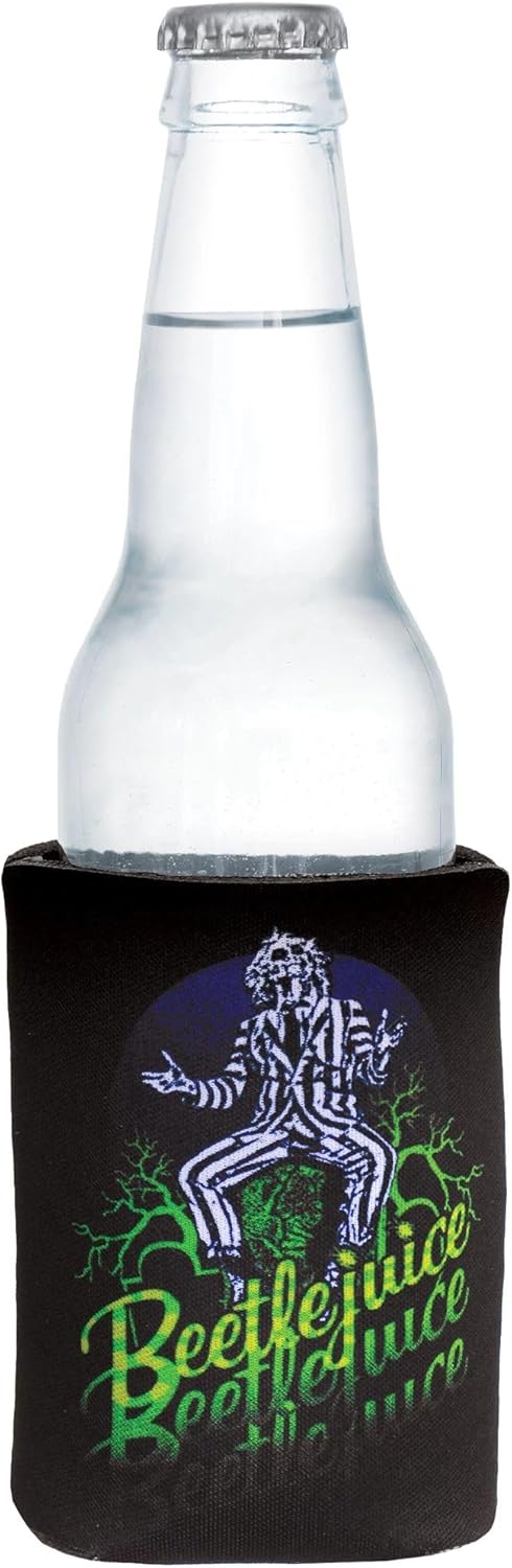 Amscan Beetlejuice Halloween Drink Cover 4x425