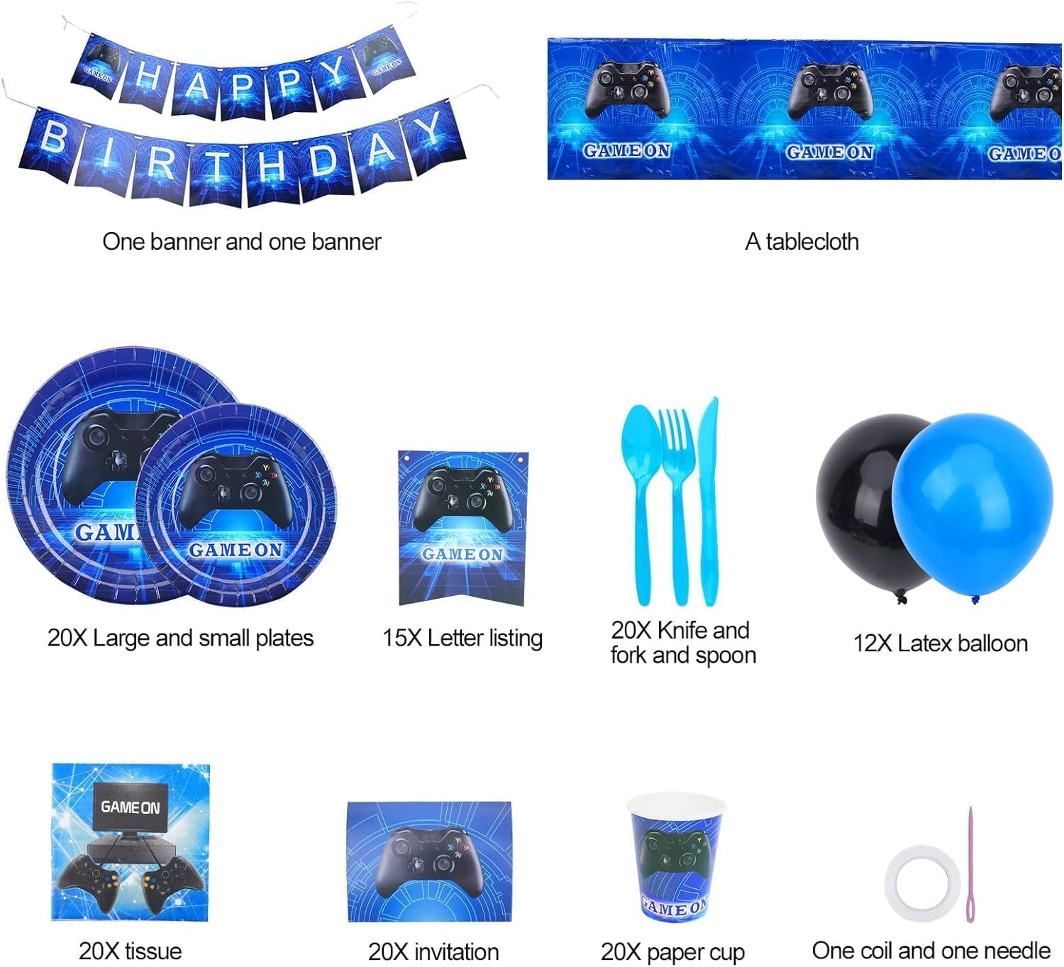 Video Game Party Decorations for Kids