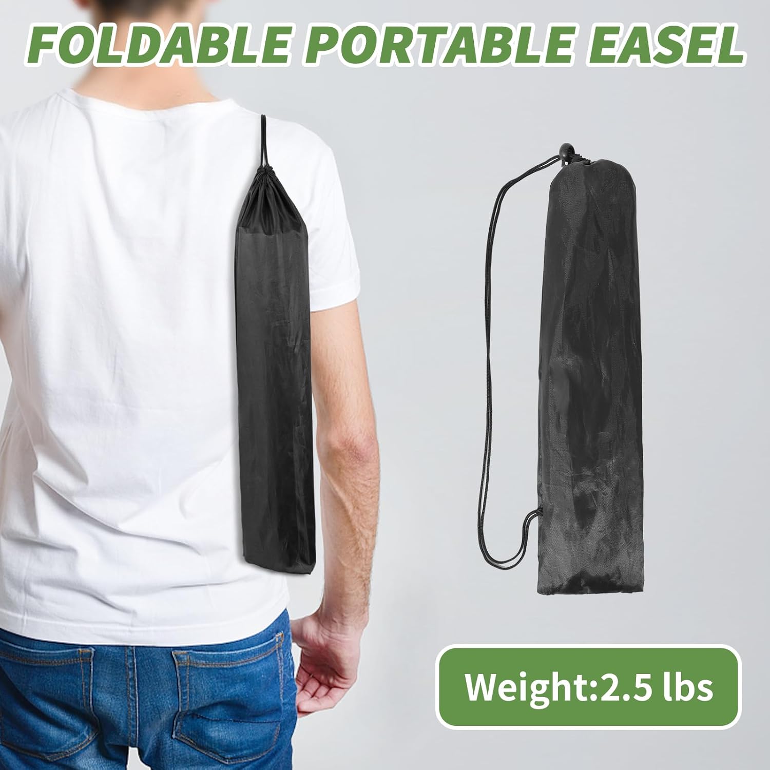 PUJIANG 63 Folding Easel Stand with Case