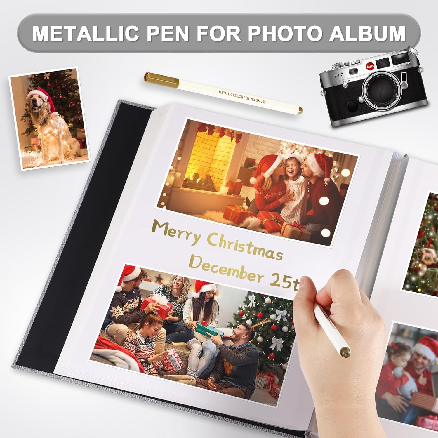 Photo Album Self Adhesive Pages for 4x6 5x7 8x10 Pictures