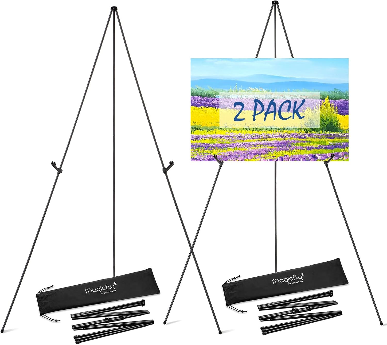 Magicfly 2 Pack Adjustable Easel Stand for Display