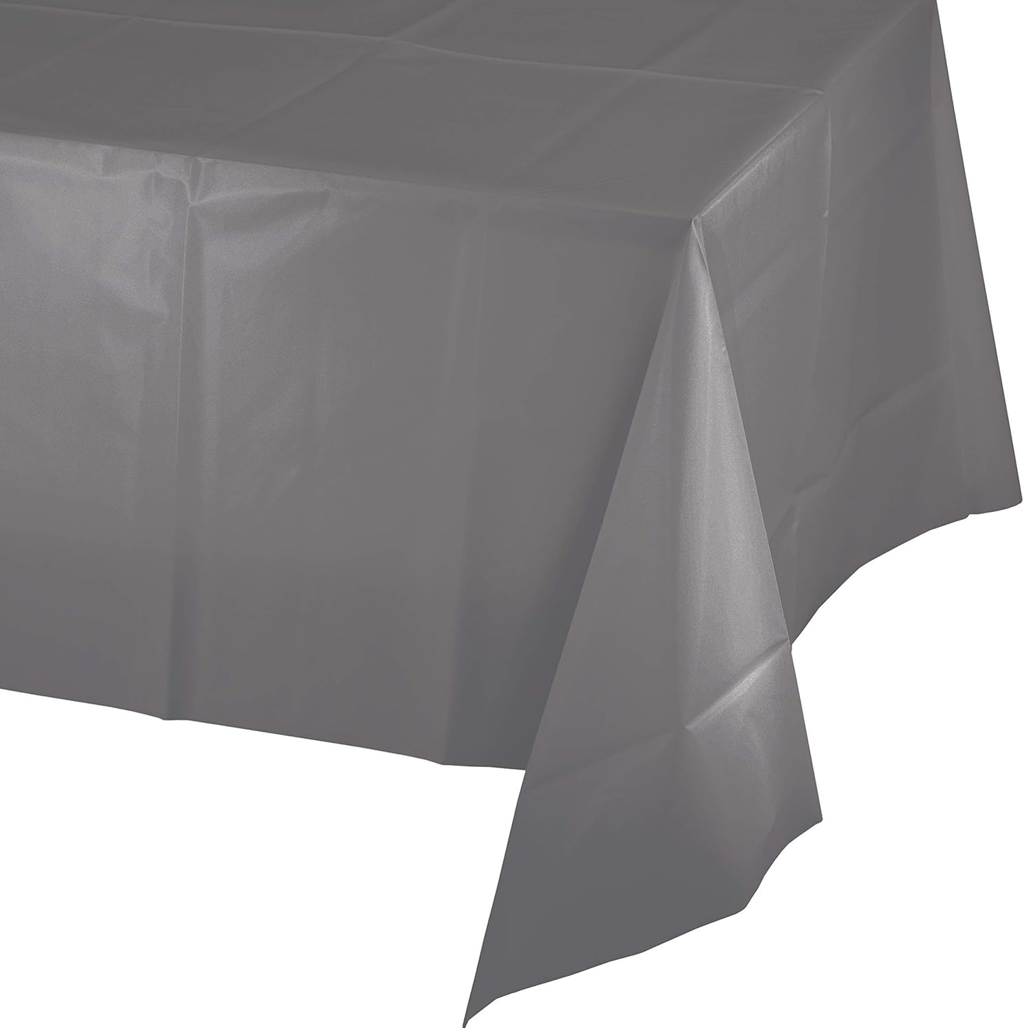 Creative Converting Tablecover PL 54 x 108 Gray