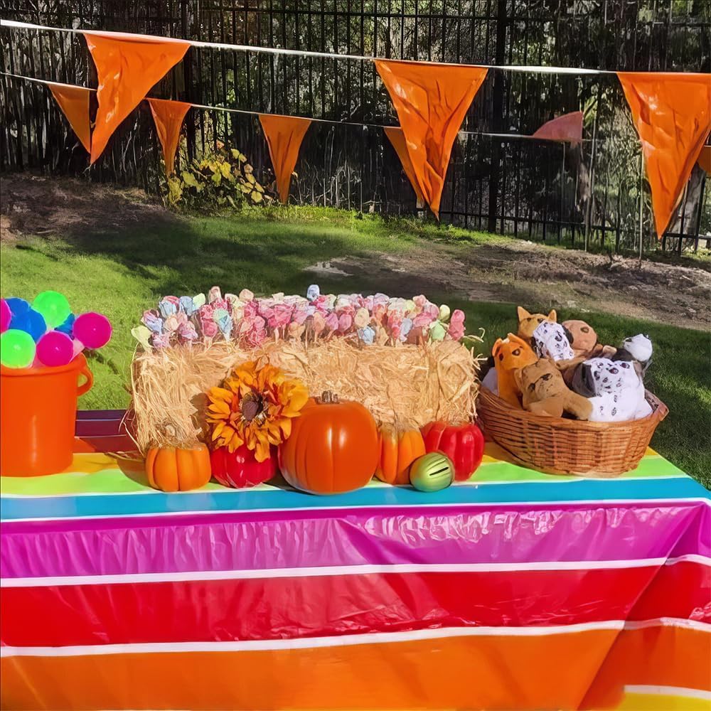 Fun Express Rainbow Tablecloth Roll 100 Feet Long