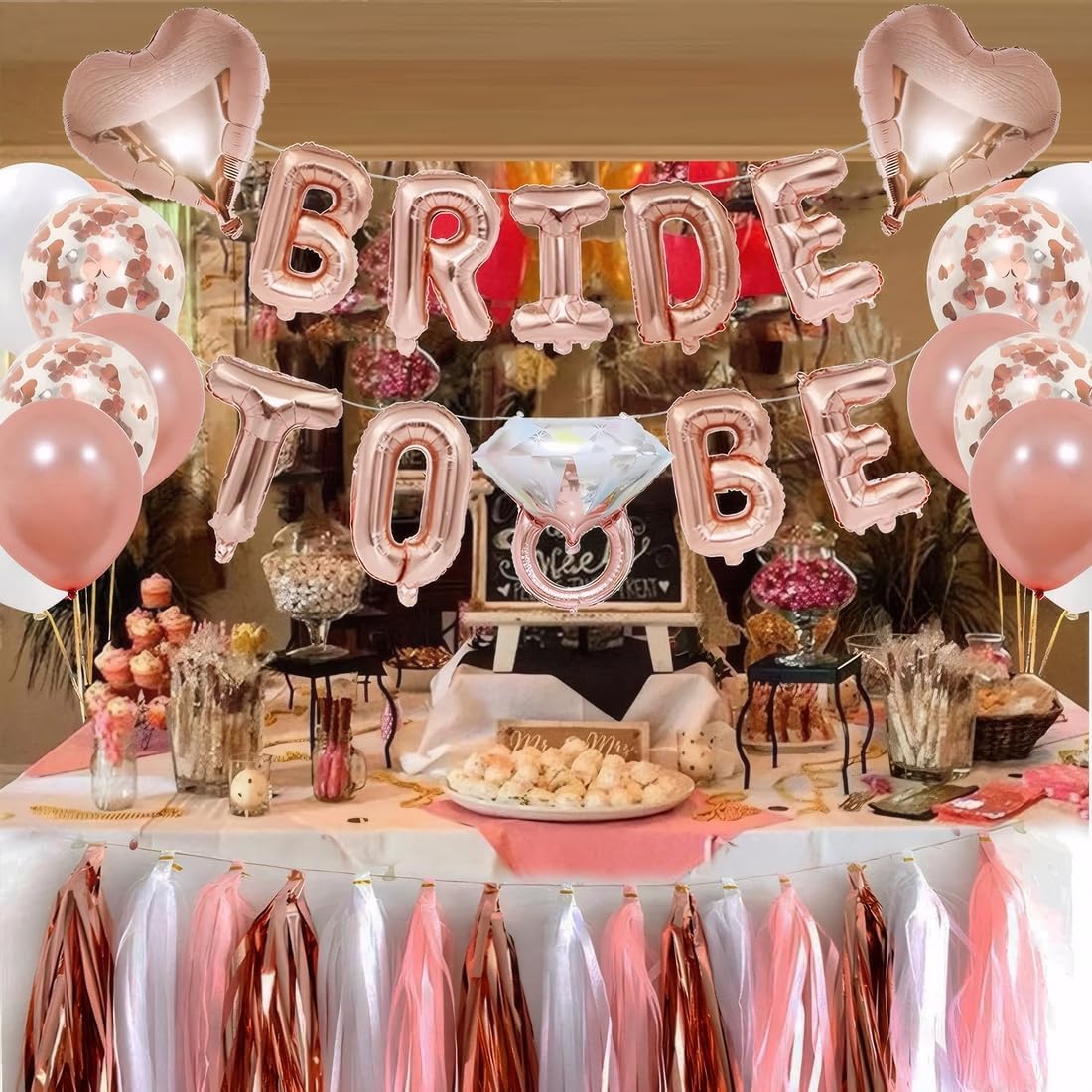 Bachelorette Party Decorations 65 Pieces Bridal Shower Set