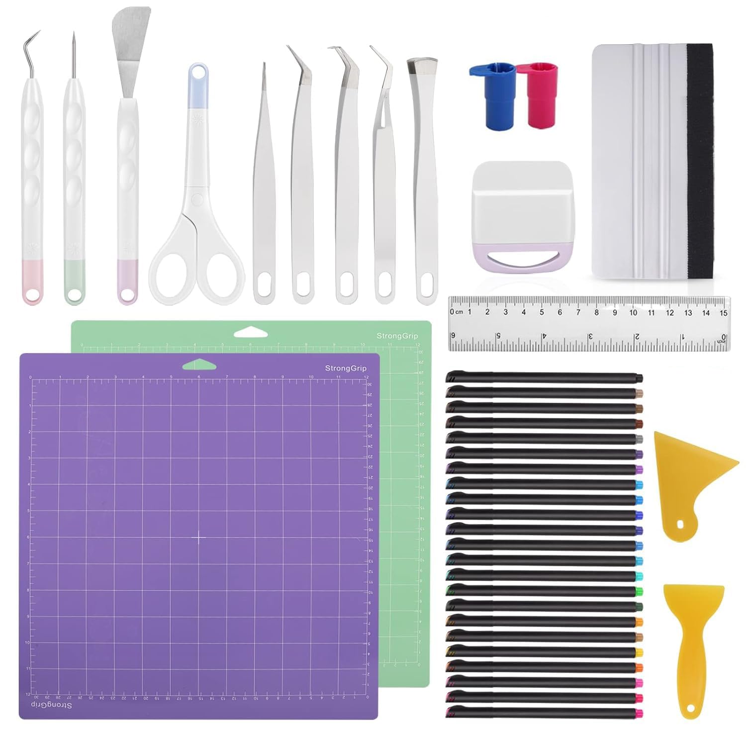 Vcerlorear Cricut Maker 43 Piece Accessory Kit