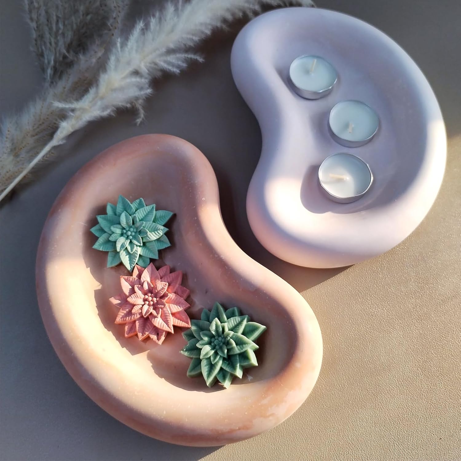 Wehous Resin Casting Molds with Bean Shape Design