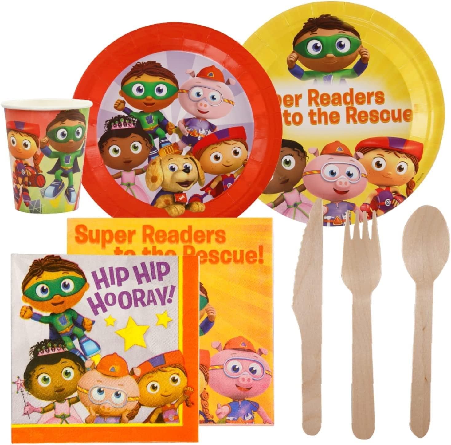Super Why Party In A Box Complete Kit for Kids