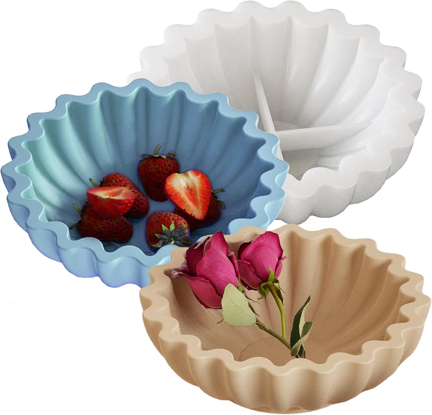 Wehous Resin Bowl Molds for Crafts and Jewelry