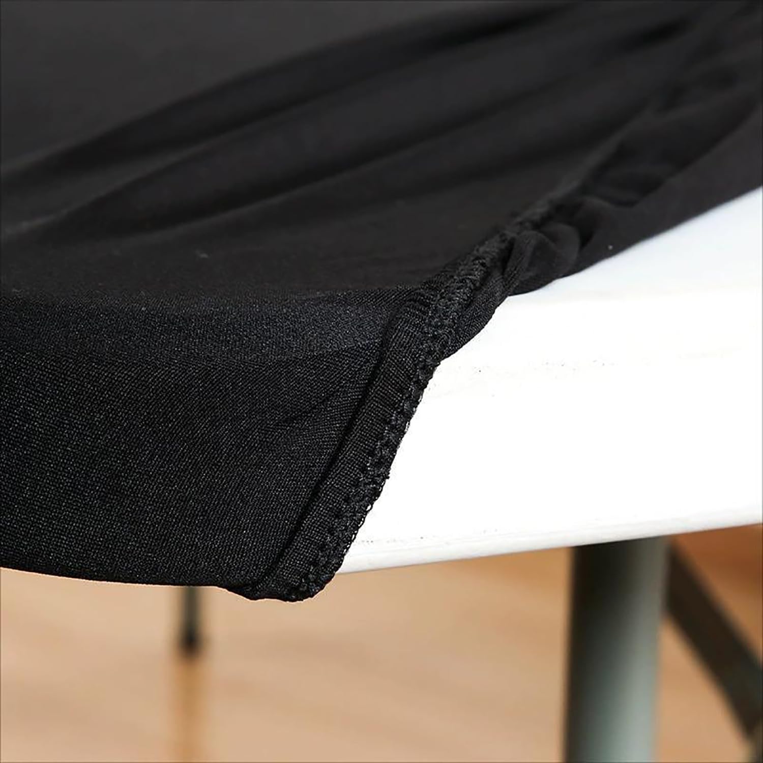 Stretchy Gray Table Cover for 8ft Tables