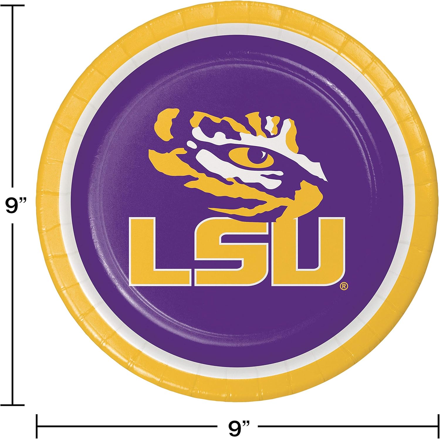 Creative Converting Party Supplies with NCAA Logo
