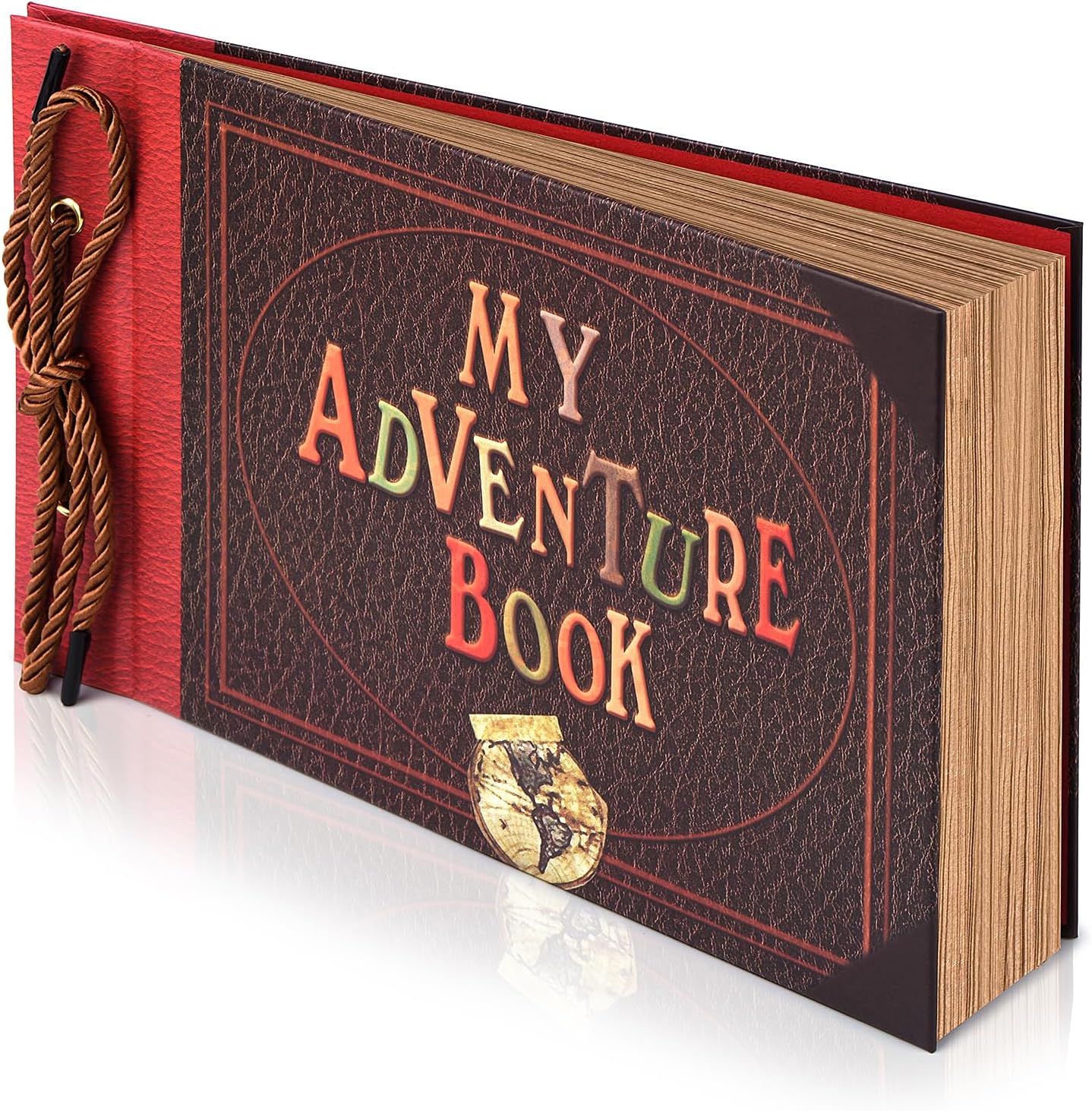Adventure Book Diary Photo Scrapbook Hard Cover