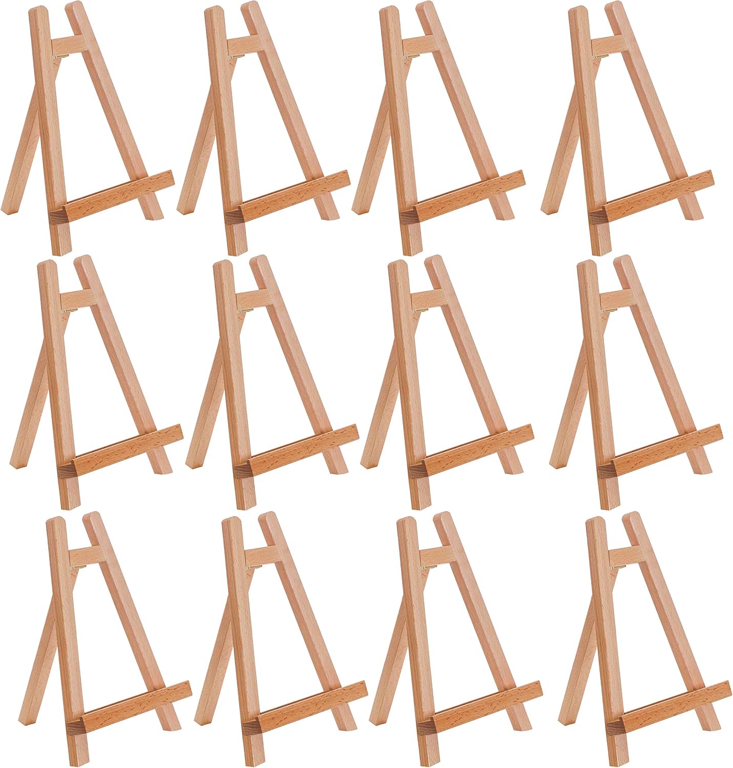 US Art Supply 105 Inch Wooden Easel 12 Pack