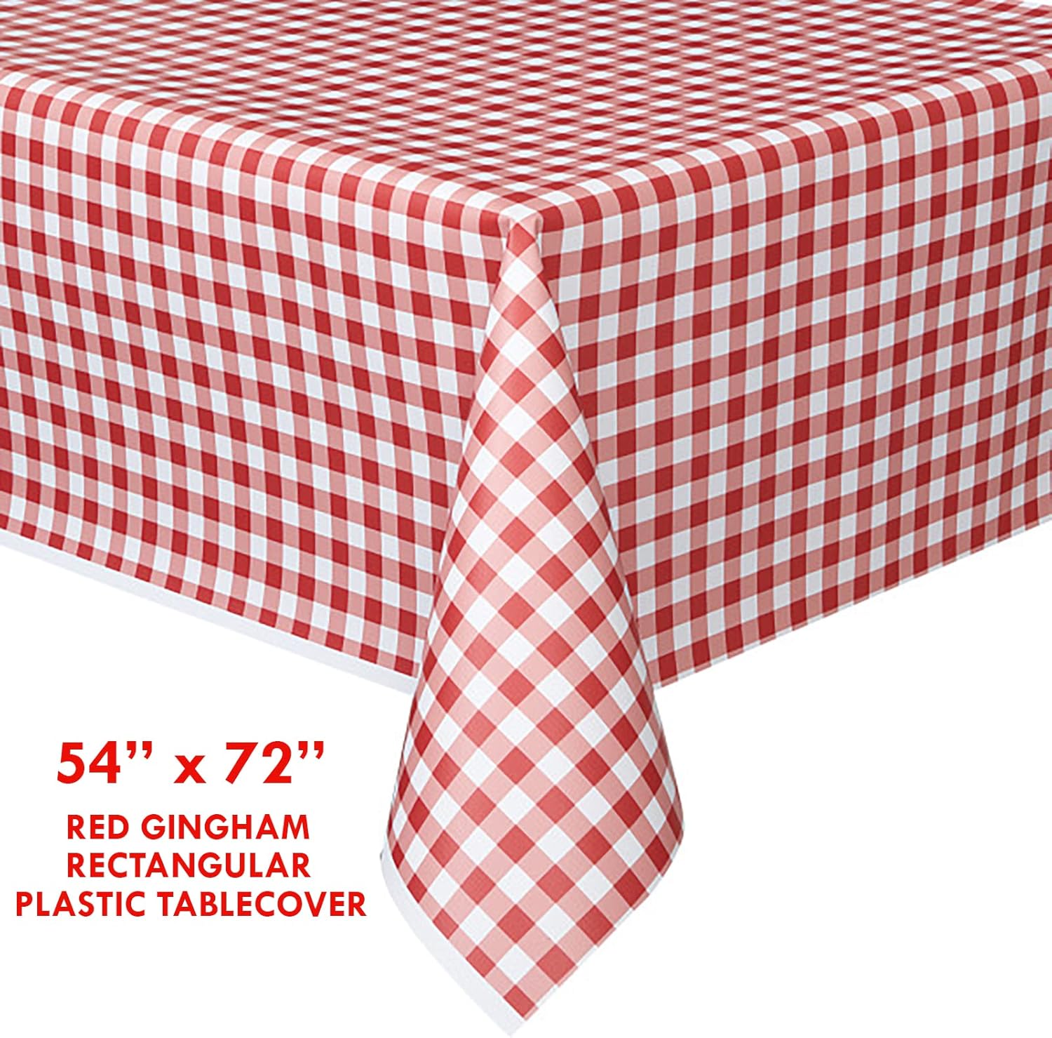 HOME HOOPLA Pizza Party Table Cover 54x108 2 Pack