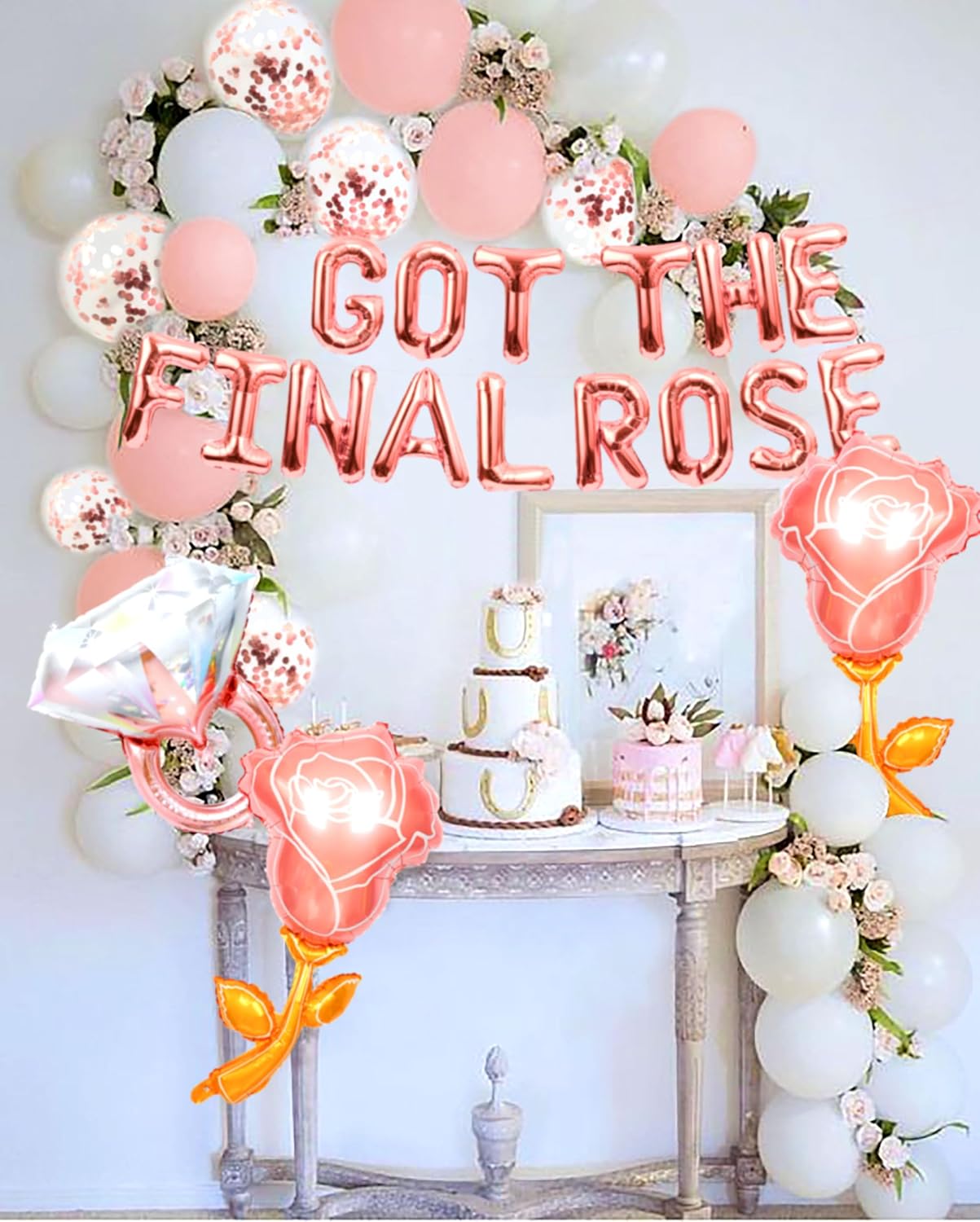 LaVenty Luxury The Bachelor Final Rose Balloons Decorations