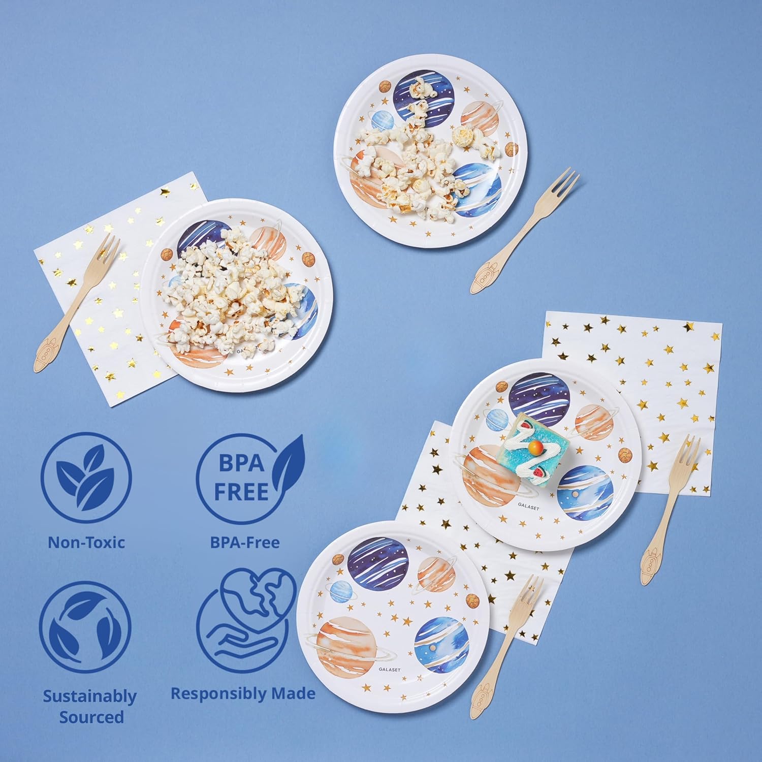 Galaxy Party Decor Kit for Kids and Boys