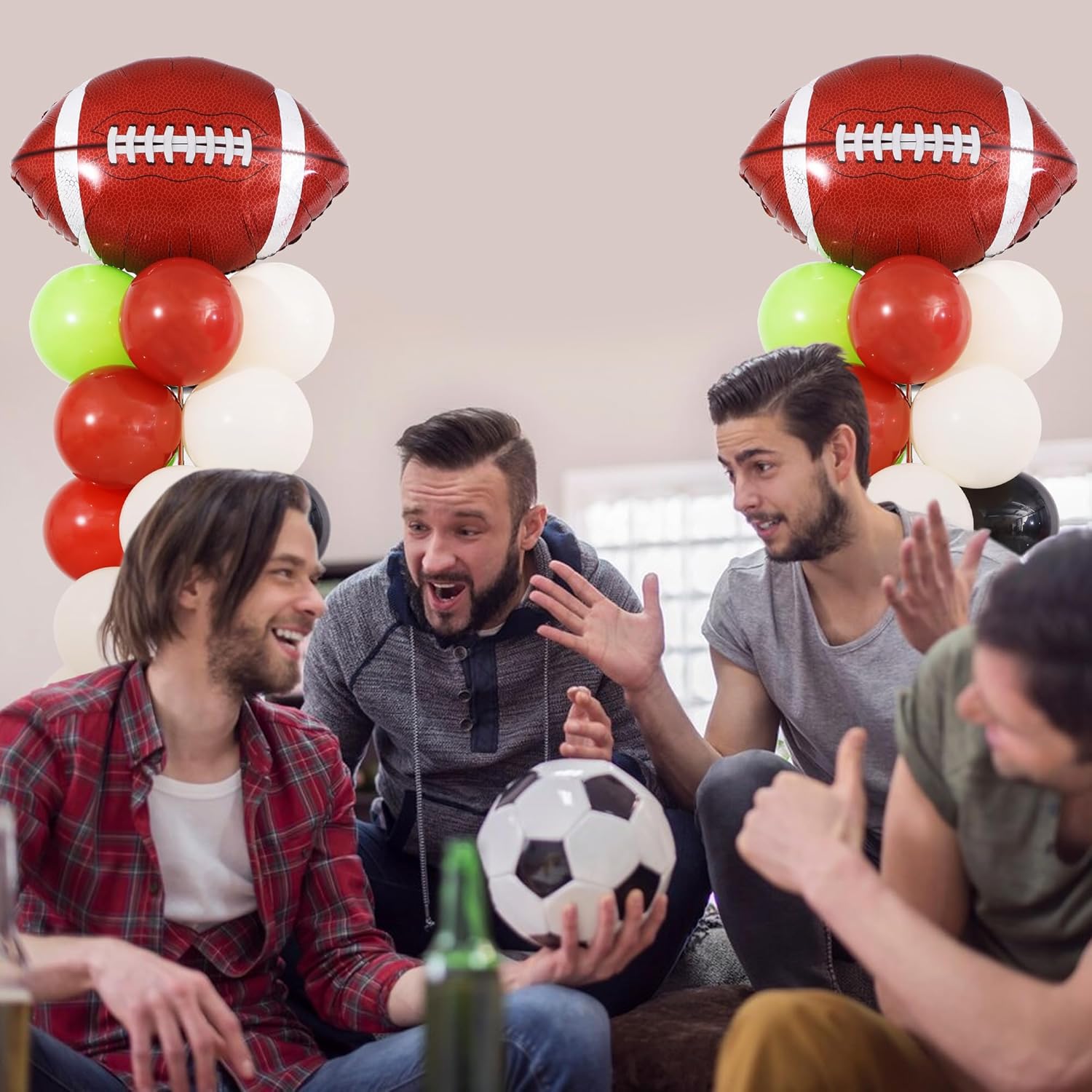 Football Balloon Column Stand Kit 2 Sets