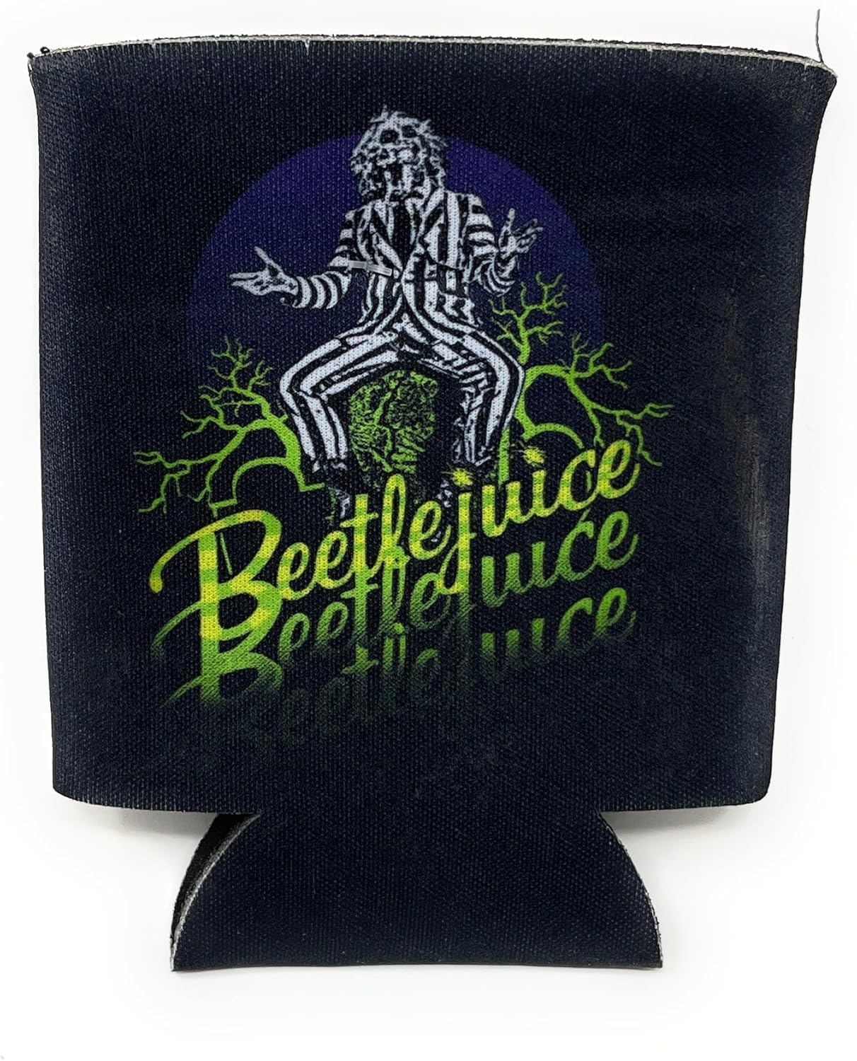 Amscan Beetlejuice Halloween Drink Cover 4x425