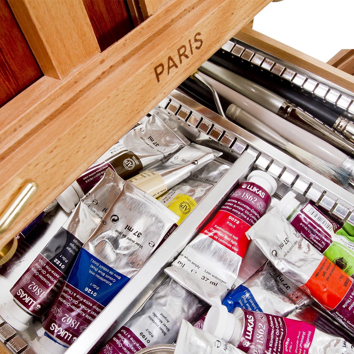 Creative Mark Paris Deluxe French Easel with Built-in Drawer and Palette