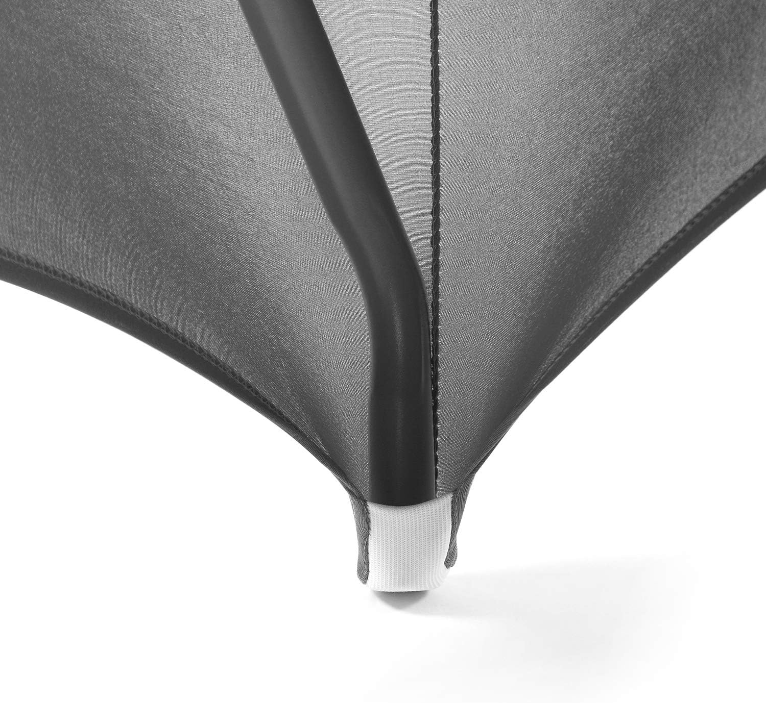 Peomeise 8FT Gray Stretch Spandex Table Cover