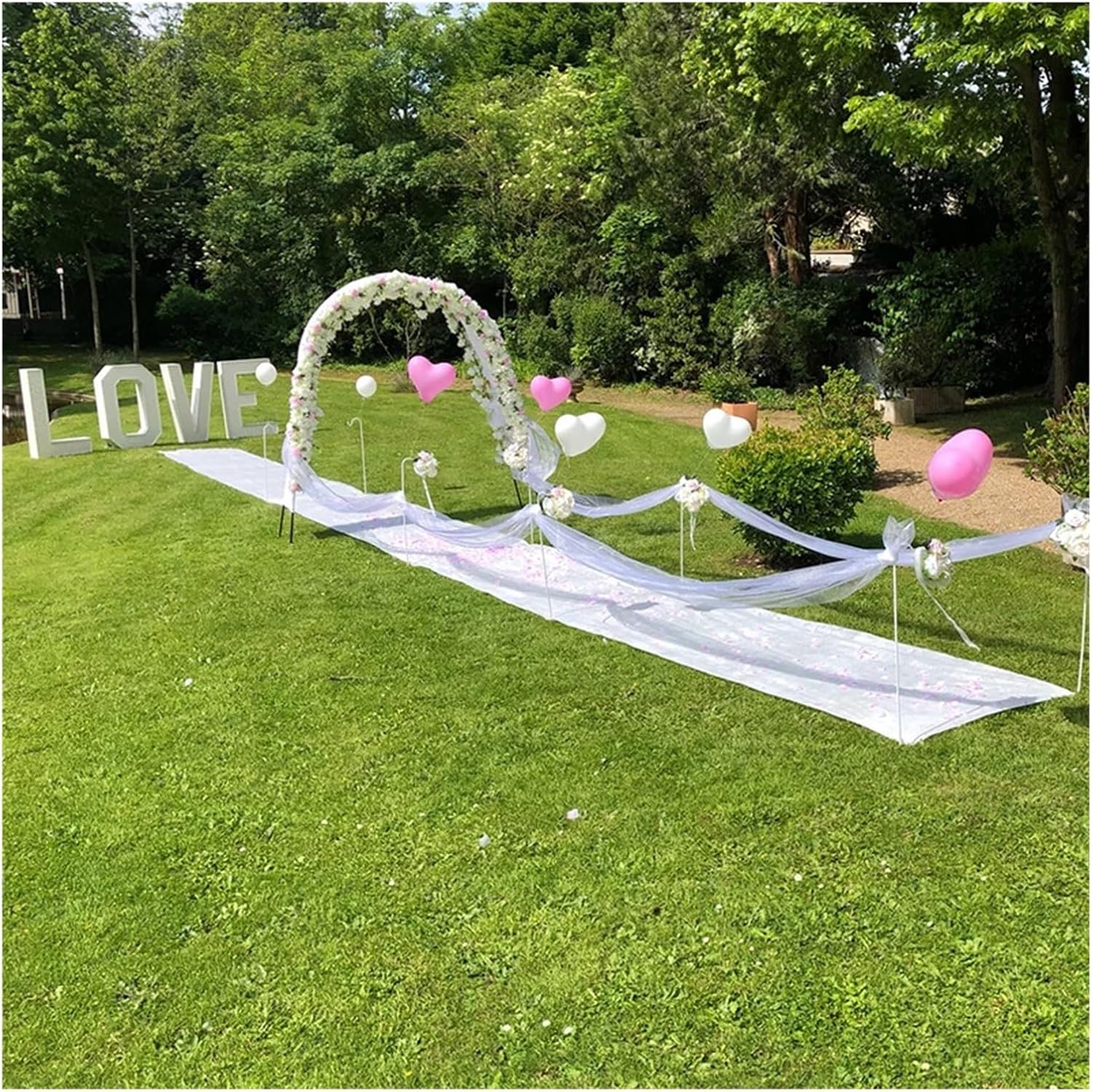 White Anti-Slip Carpet for Wedding and Event