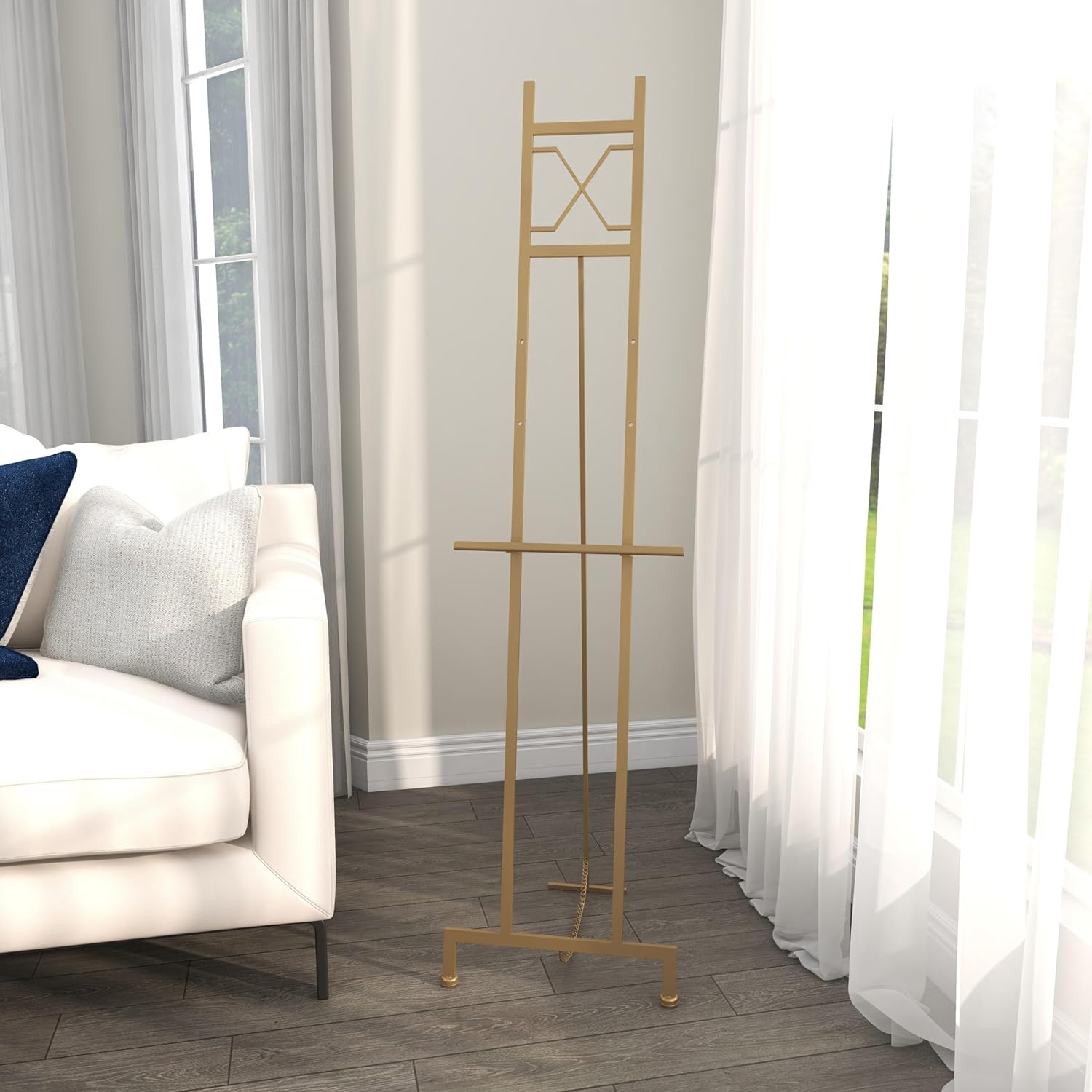 Deco 79 Gold Metal 3 Tier Easel Stand