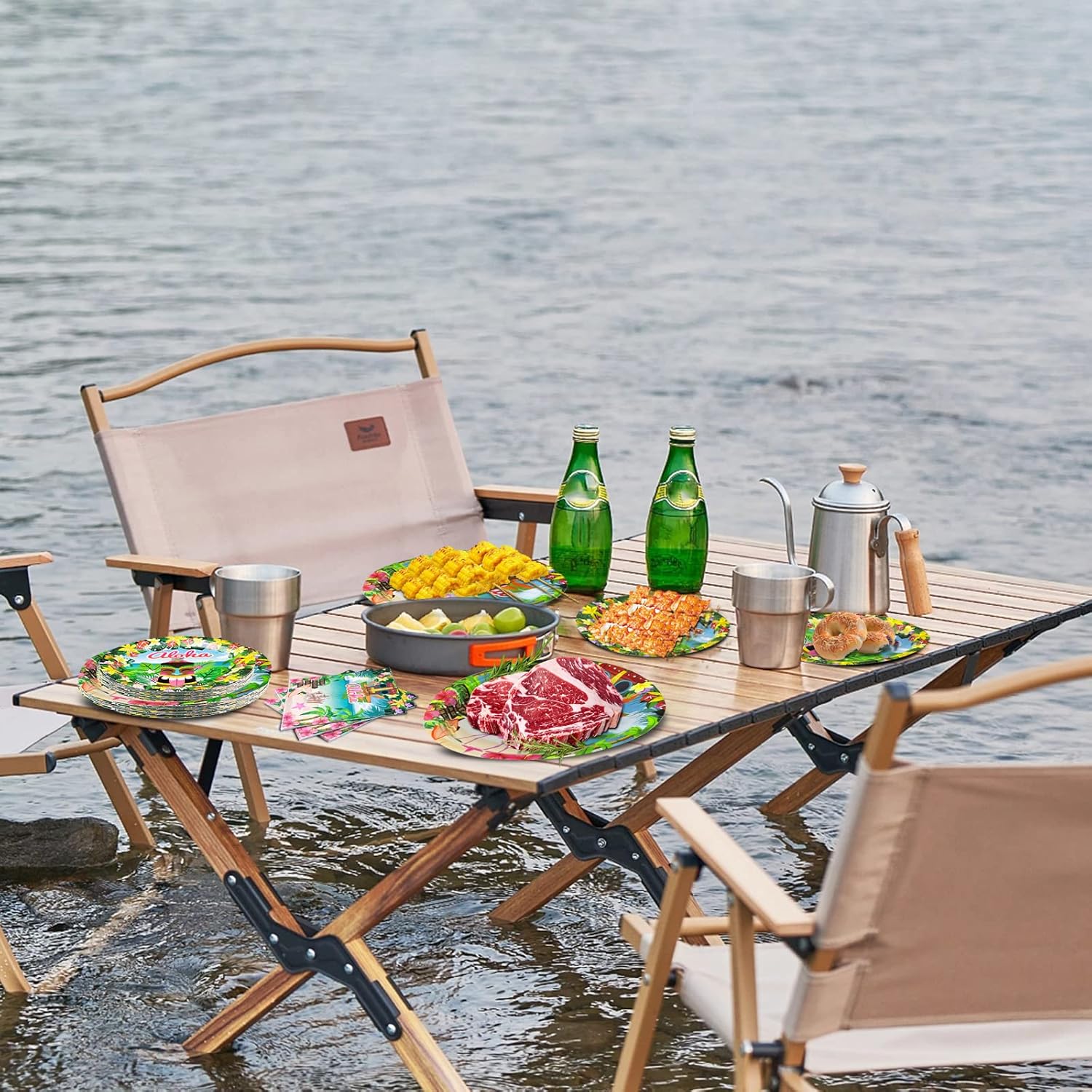 180PCS Hawaiian Aloha Party Set for 60 Guests