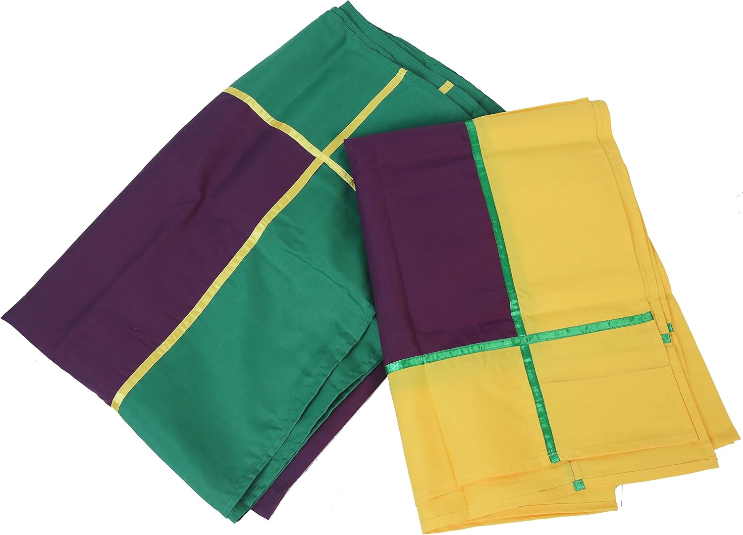 KAPLIN Mardi Gras Table Cover for Party - One Piece Only