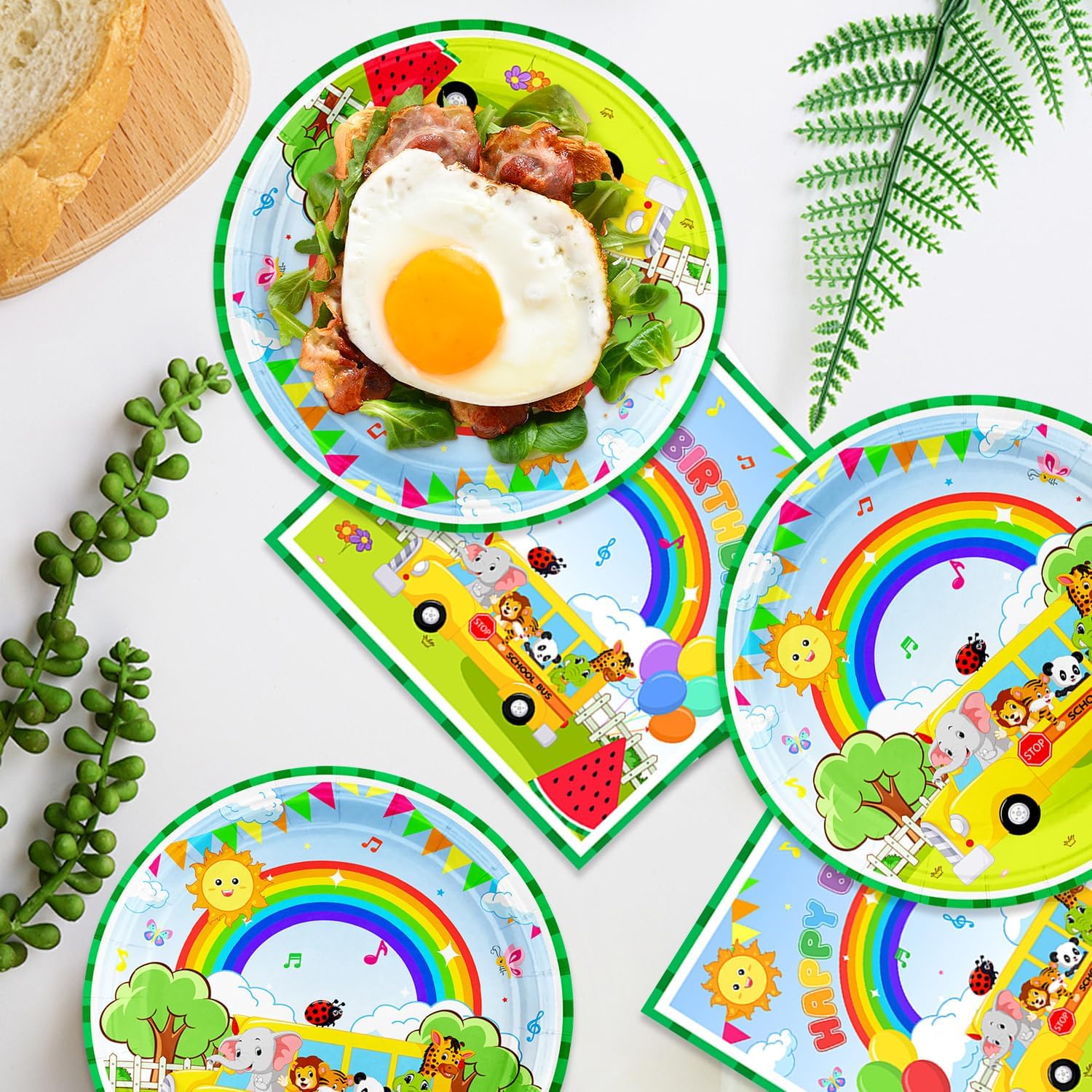 40Pcs Watermelon Party Decorations for Kids