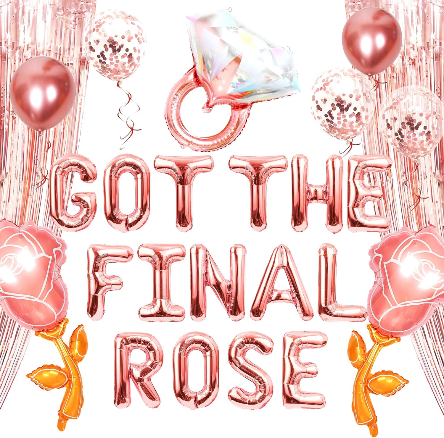 LaVenty Luxury The Bachelor Final Rose Balloons Decorations