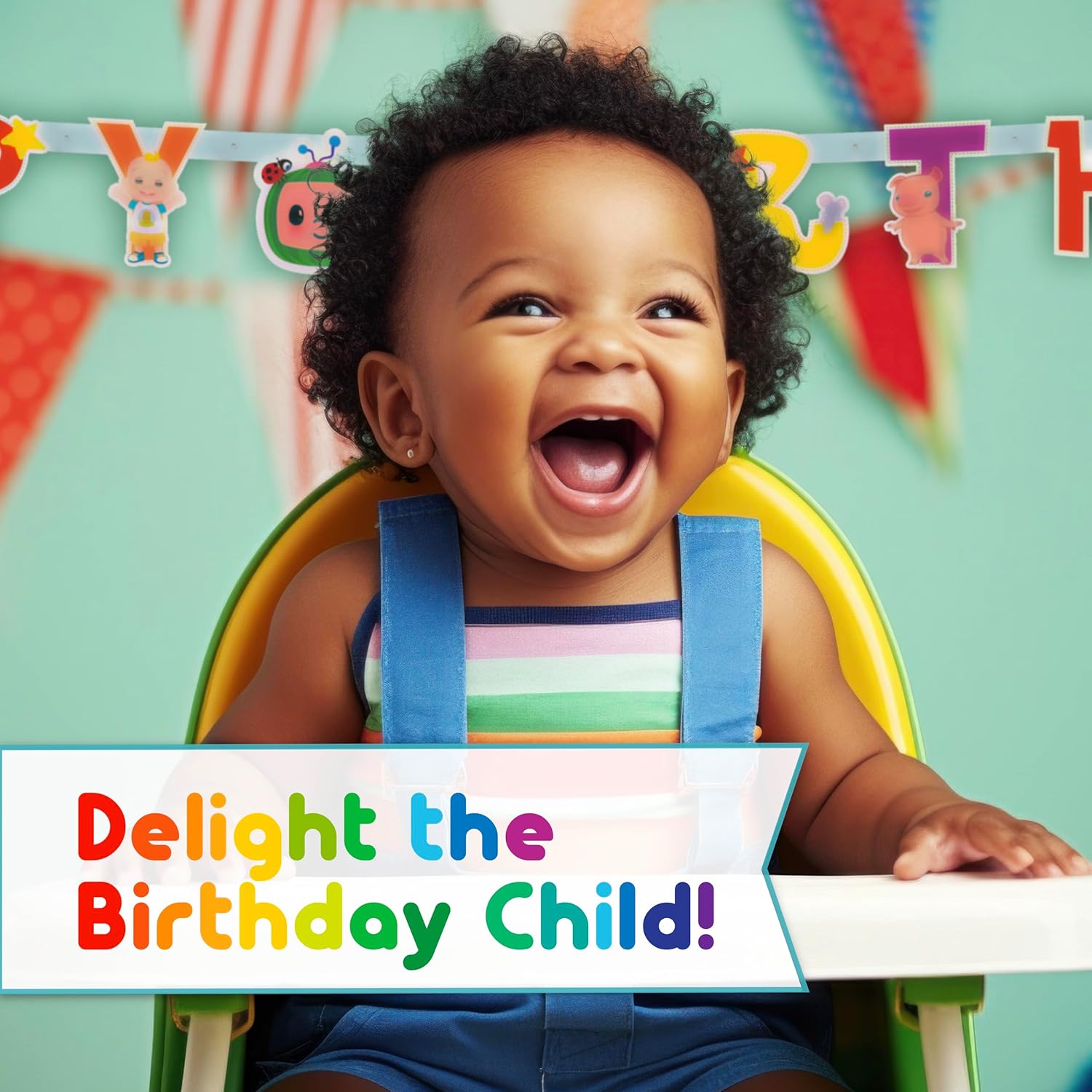 Cocomelon Birthday Decor Kit Serves 16