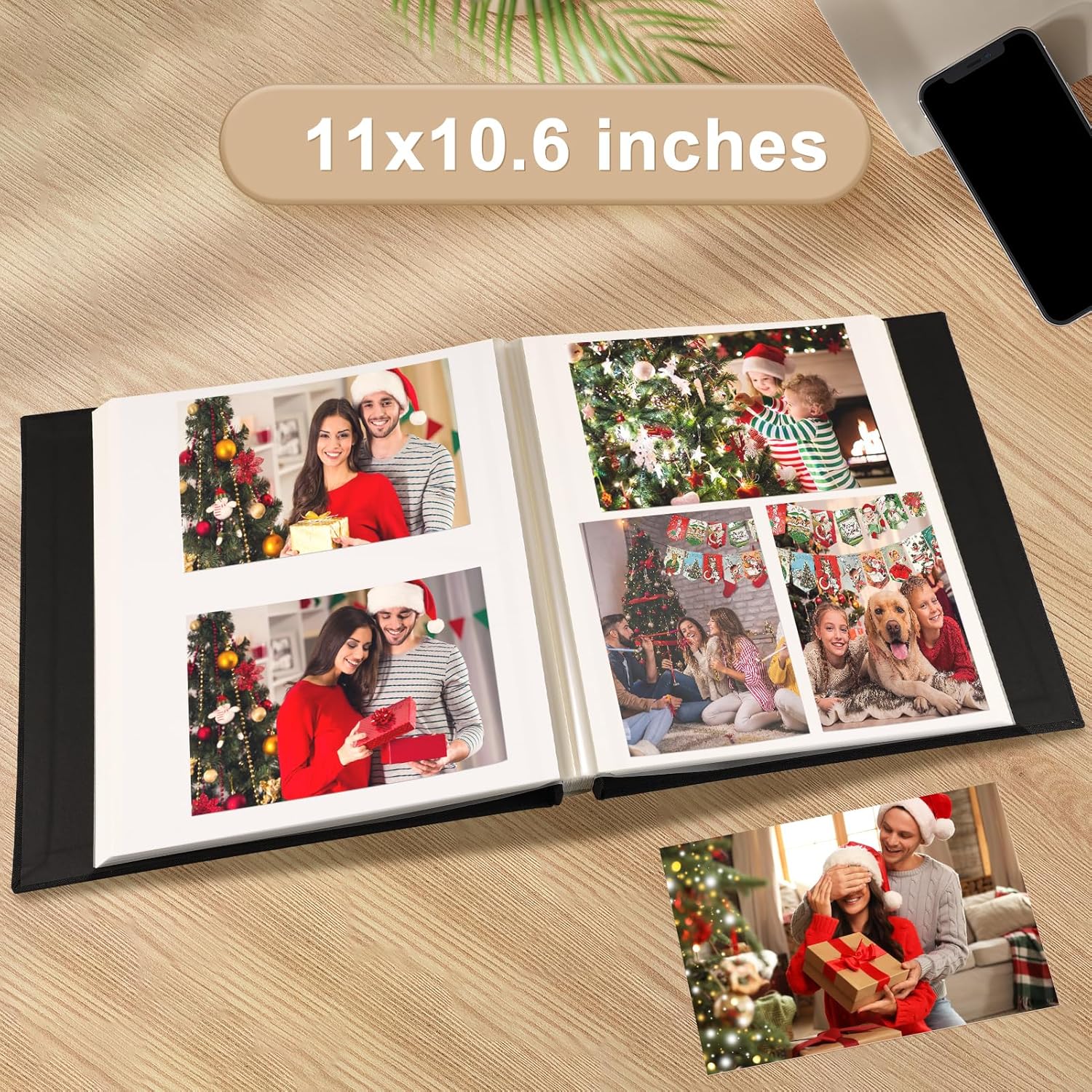 Photo Album Self Adhesive Pages for 4x6 5x7 8x10 Pictures