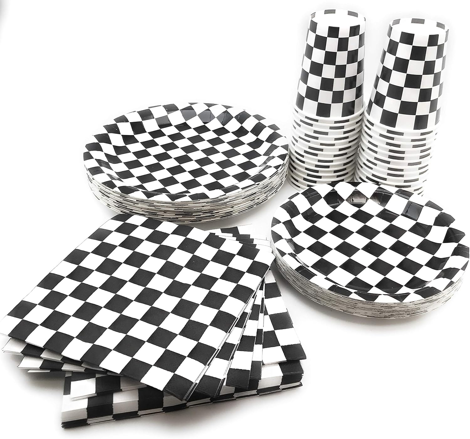 Oojami 120 Piece Race Car Party Pack