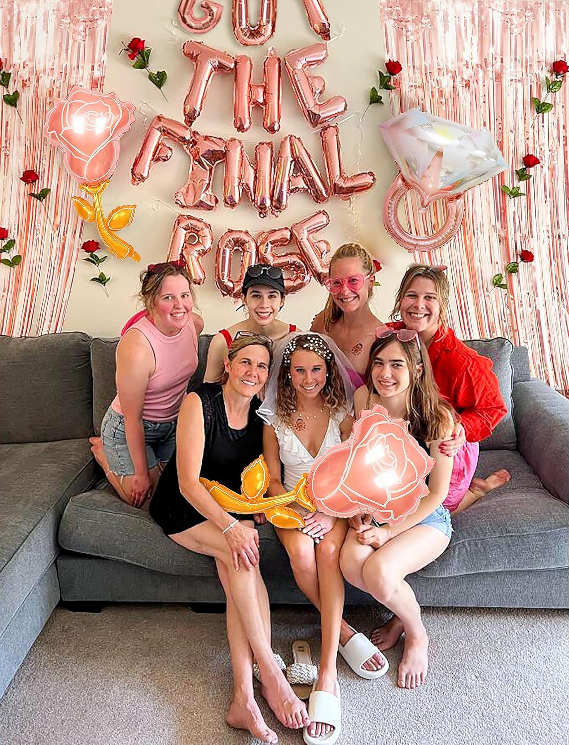 LaVenty Luxury The Bachelor Final Rose Balloons Decorations